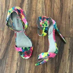 Multicolor Heels - like new